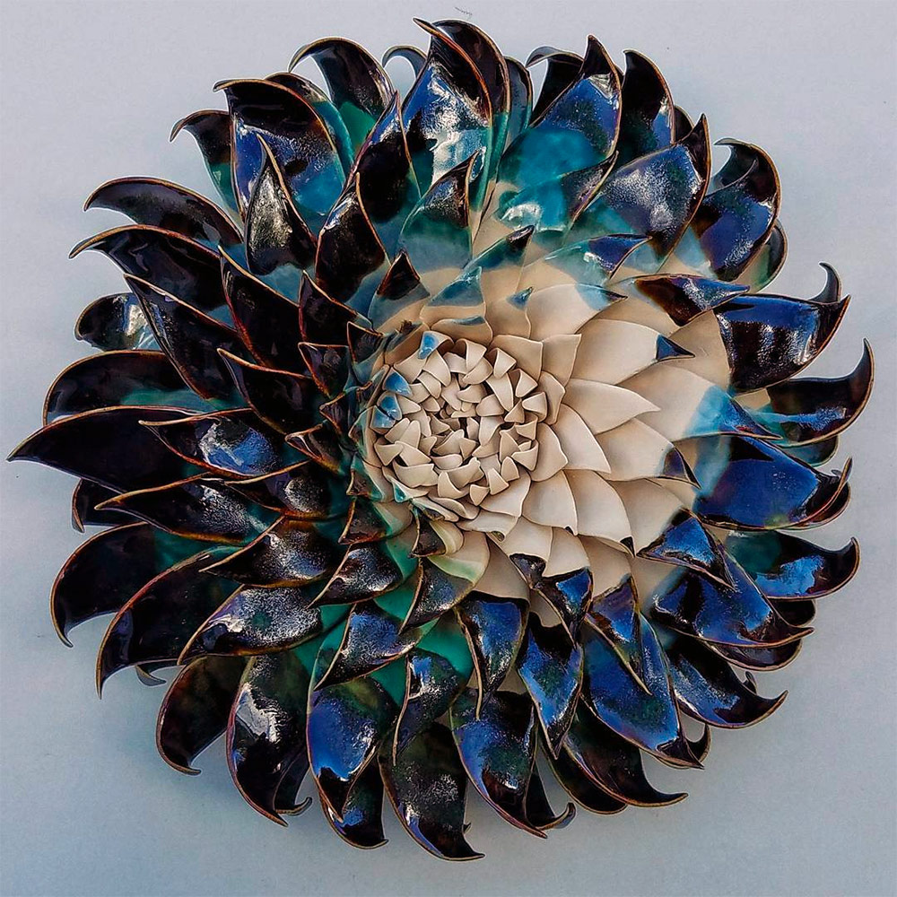 Gorgeous Handmade Ceramic Flowers And Succulents By Owen Mann 12
