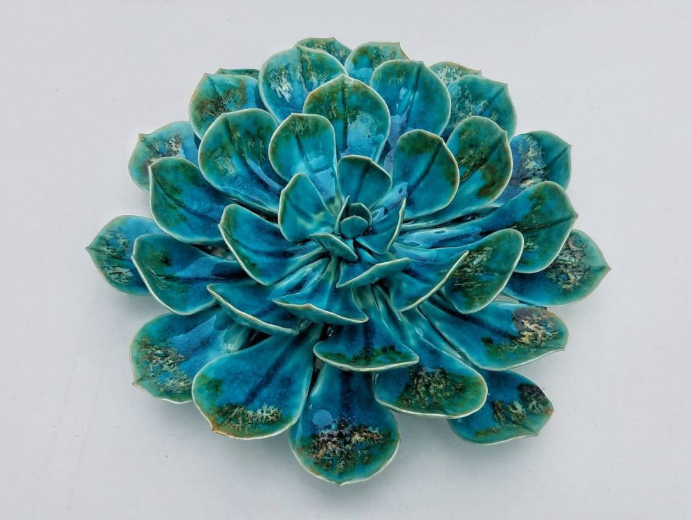 Gorgeous Handmade Ceramic Flowers And Succulents By Owen Mann 3