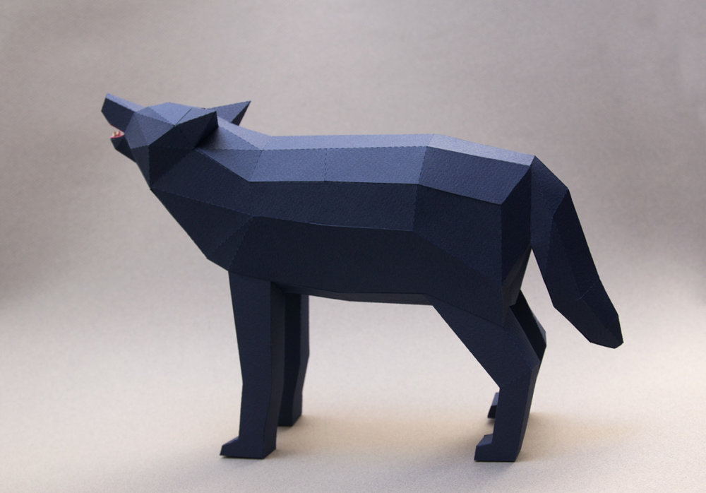 Paper Mammals Animal Colorful Cardboard Sculptures By Estudio Guardabosques 7