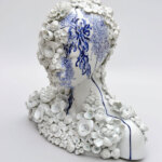 Surreal figurative porcelain sculptures by Juliette Clovis