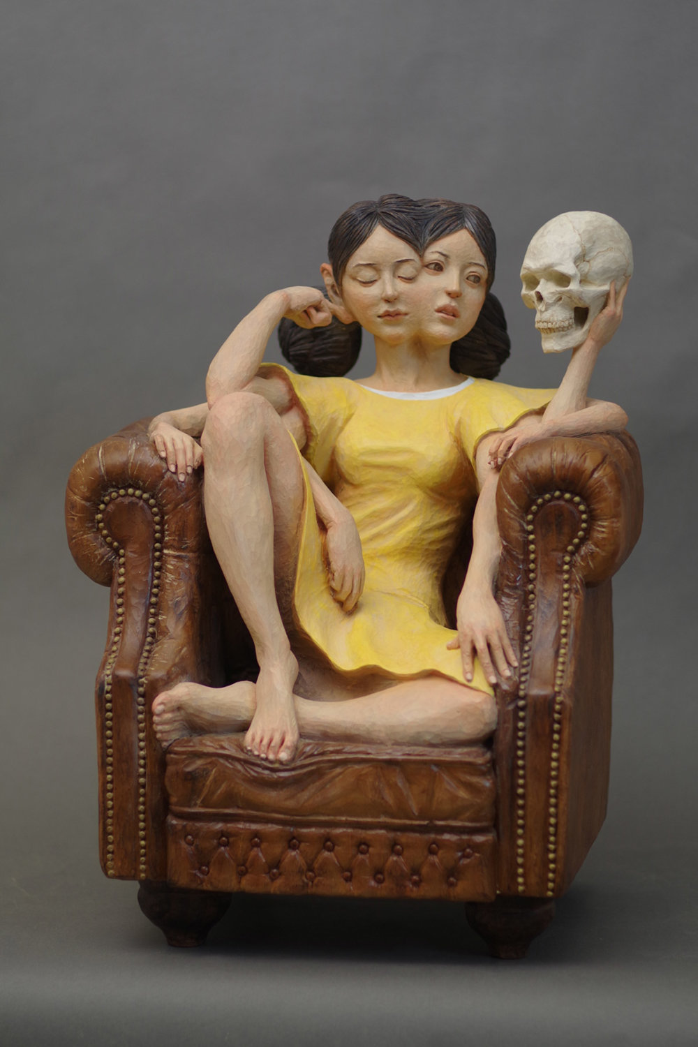 Surreal Figurative Wood Sculptures By Yoshitoshi Kanemaki 1
