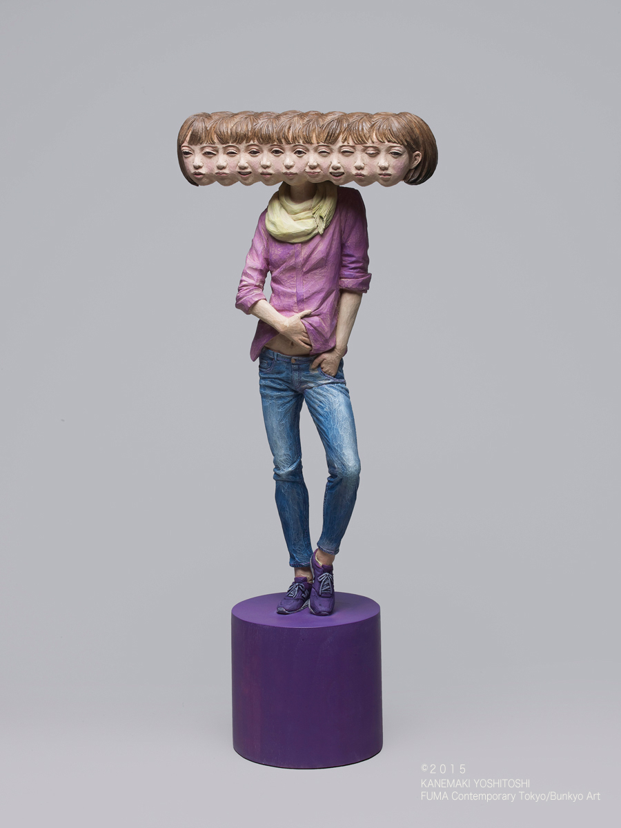 Surreal Figurative Wood Sculptures By Yoshitoshi Kanemaki 21