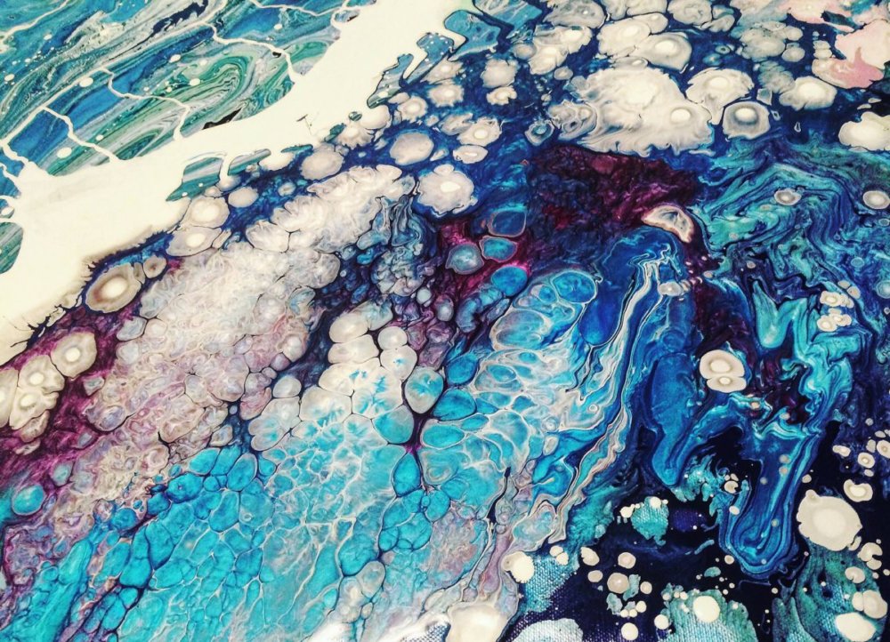 Universes Energy Mesmerizing Abstract Paintings By Emma Lindstrom 14