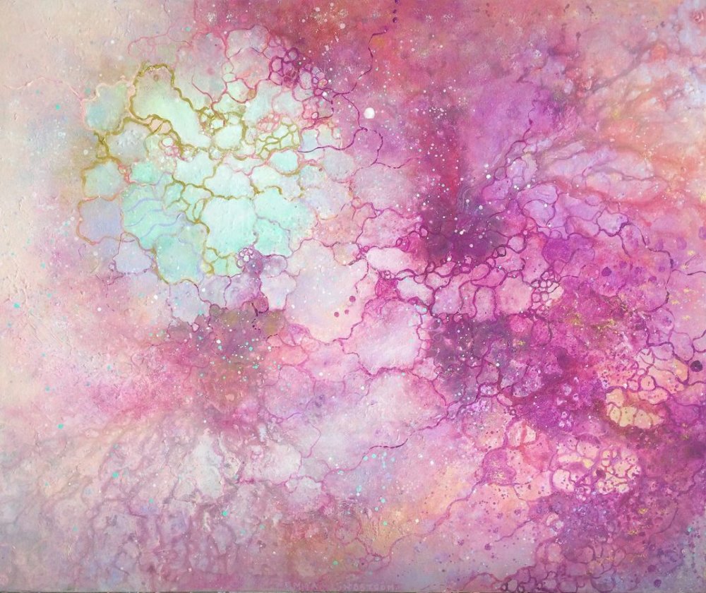 Universes Energy Mesmerizing Abstract Paintings By Emma Lindstrom 18