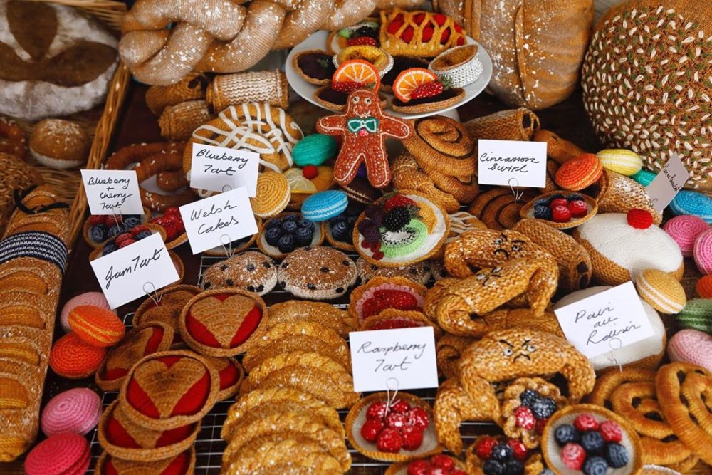 Baked Goods Made Of Crochet By Kate Jenkins 2