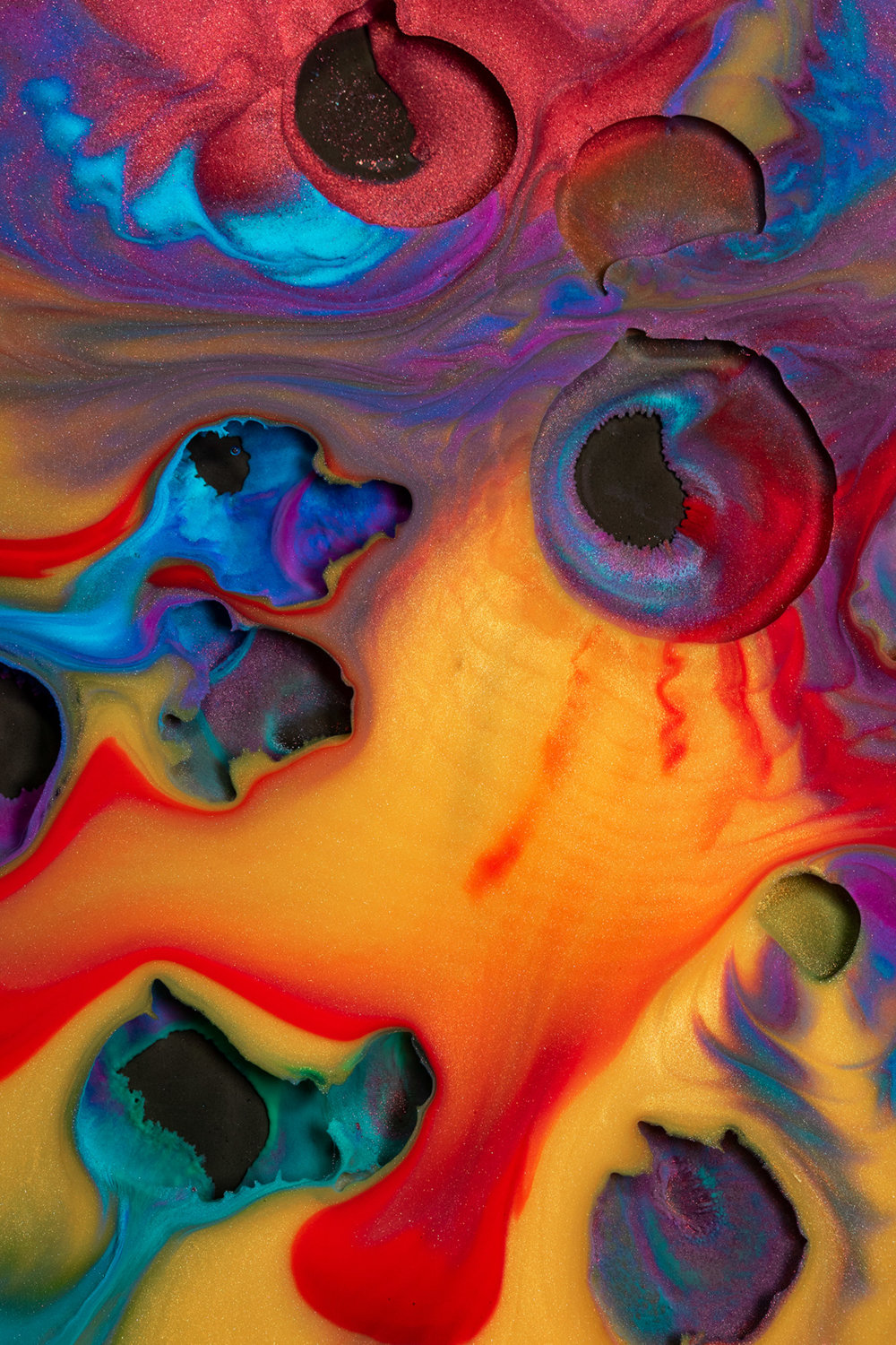 Colorful Macro Experiments With Liquids By Alberto Seveso 7