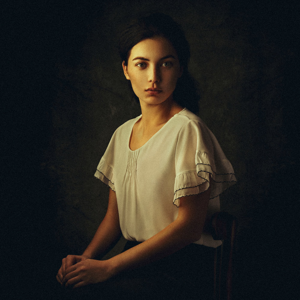 "ENIGMA": female portrait series by Ruslan Rakhmatov 10