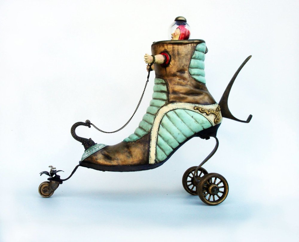 Exotic And Bizarre Shoe Sculptures By Costa Magarakis 12