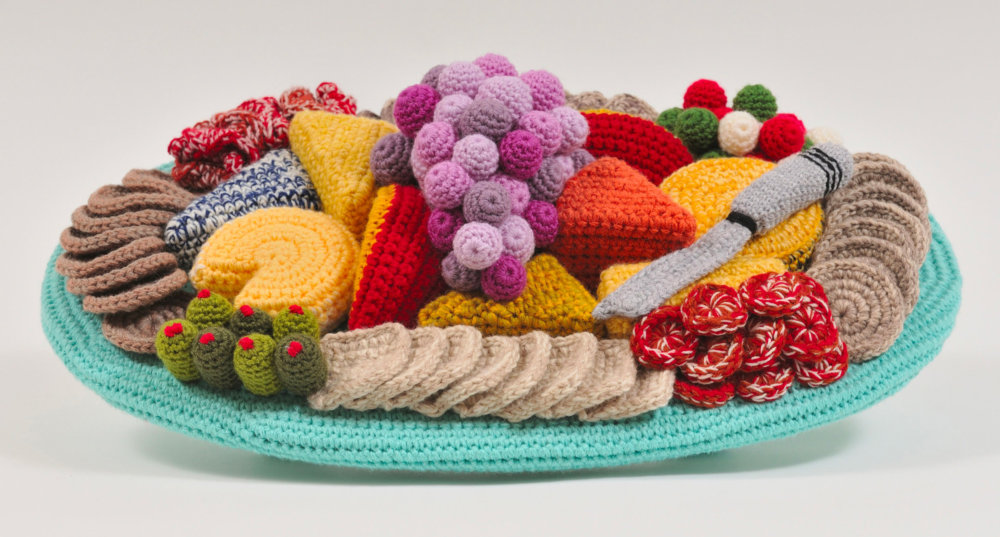 Fabulous Food Sculptures Made Of Crochet By Trevor Smith 2