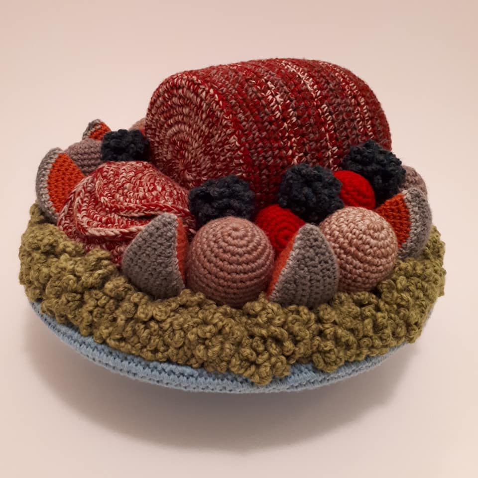 Fabulous Food Sculptures Made Of Crochet By Trevor Smith 6