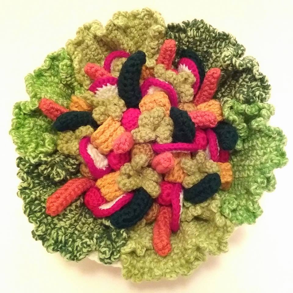 Fabulous Food Sculptures Made Of Crochet By Trevor Smith 7