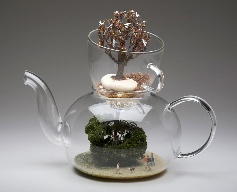 Gorgeous Dioramas On Top And Inside Common Objects By Kendal Murray 8