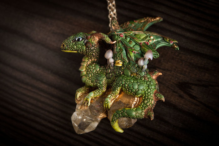 Gorgeous Handmade Jewelry Of Mystical Beings By Ellen Rococo 12