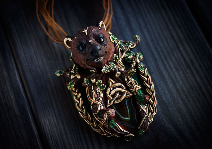 Gorgeous Handmade Jewelry Of Mystical Beings By Ellen Rococo 17