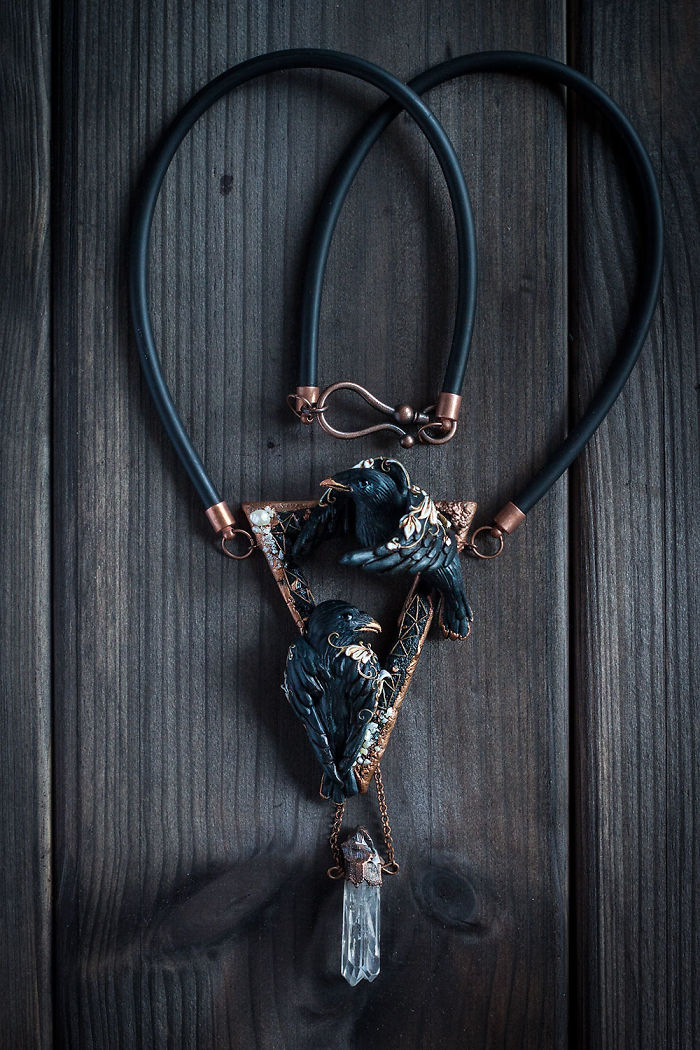 Gorgeous Handmade Jewelry Of Mystical Beings By Ellen Rococo 4