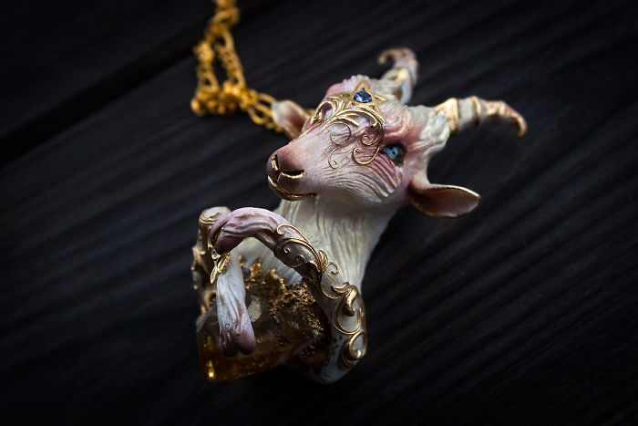 Gorgeous Handmade Jewelry Of Mystical Beings By Ellen Rococo 6