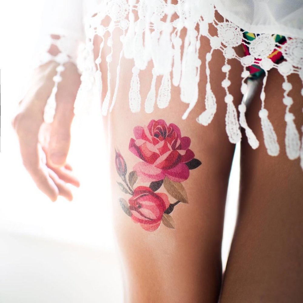 Gorgeous Illustrative Tattoos By Sasha Unisex 18
