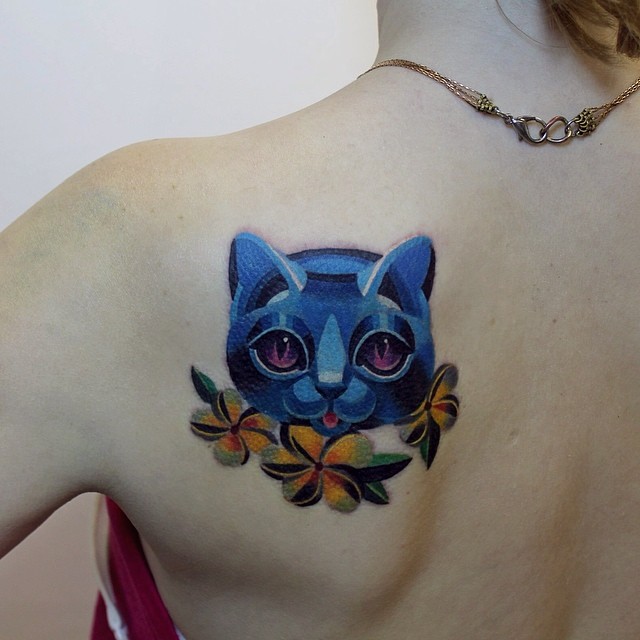 Gorgeous Illustrative Tattoos By Sasha Unisex 21