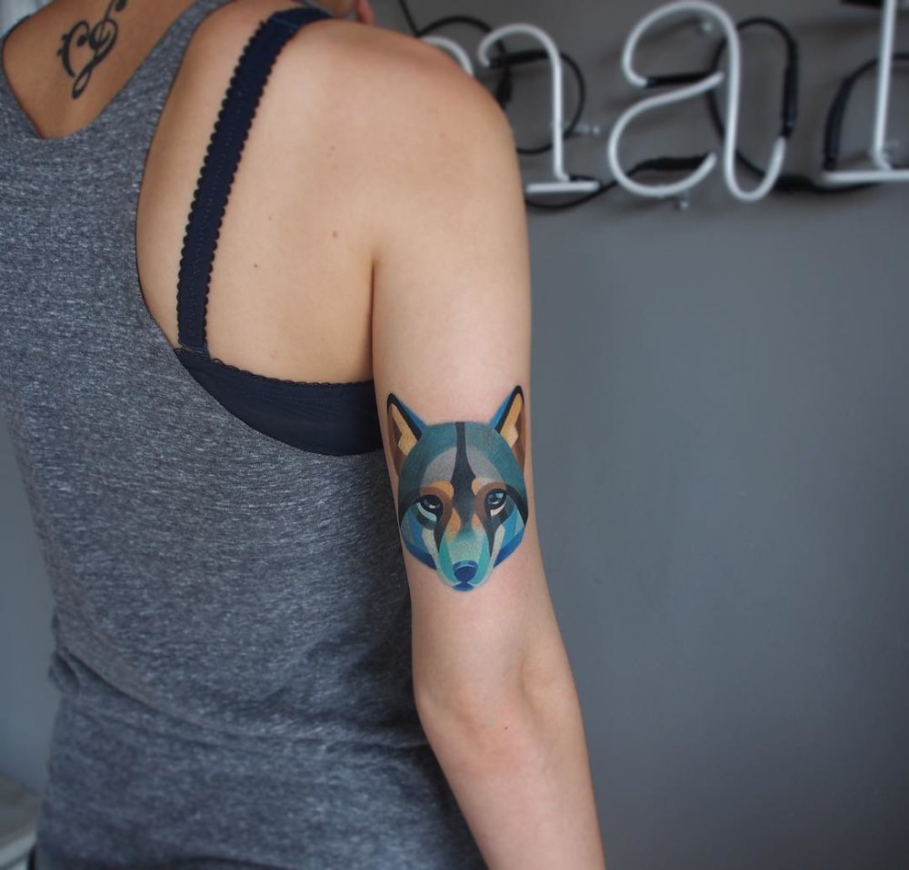 Gorgeous Illustrative Tattoos By Sasha Unisex 25