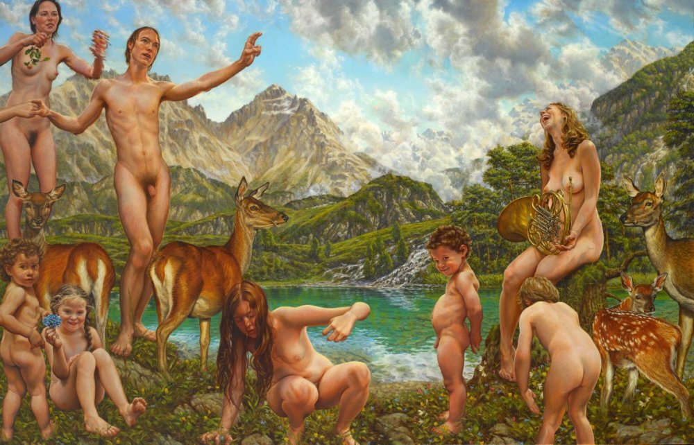 Human Nudity In Its Purest Form In Susannah Martins Paintings 1