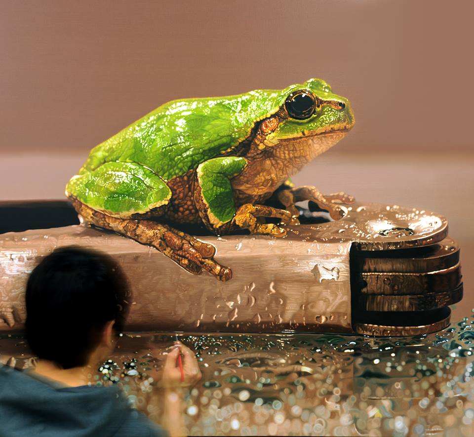 Incredibly Hyper Realistic Paintings By Young Sung Kim 5