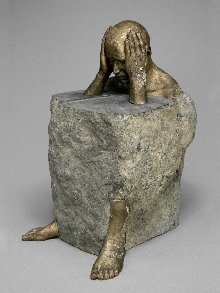 Intriguing Bronze And Stone Sculptures By Bryon Draper 1