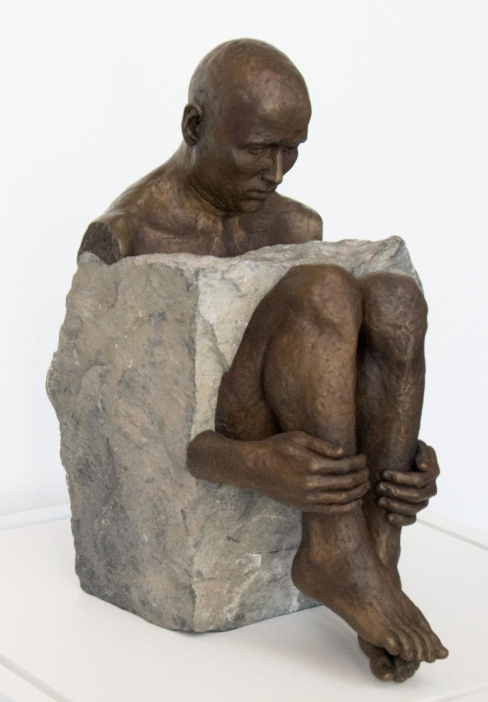 Intriguing Bronze And Stone Sculptures By Bryon Draper 4