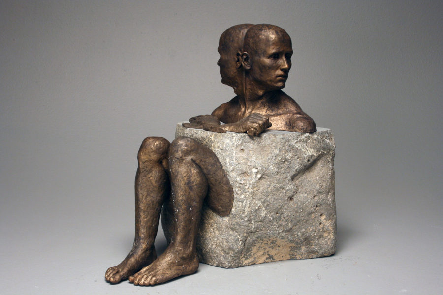 Intriguing Bronze And Stone Sculptures By Bryon Draper 9