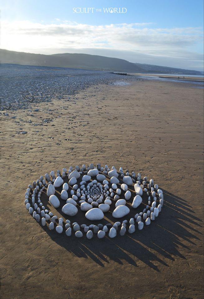 Magnificent Environmental Artworks Made With Stones By Jon Foreman 2