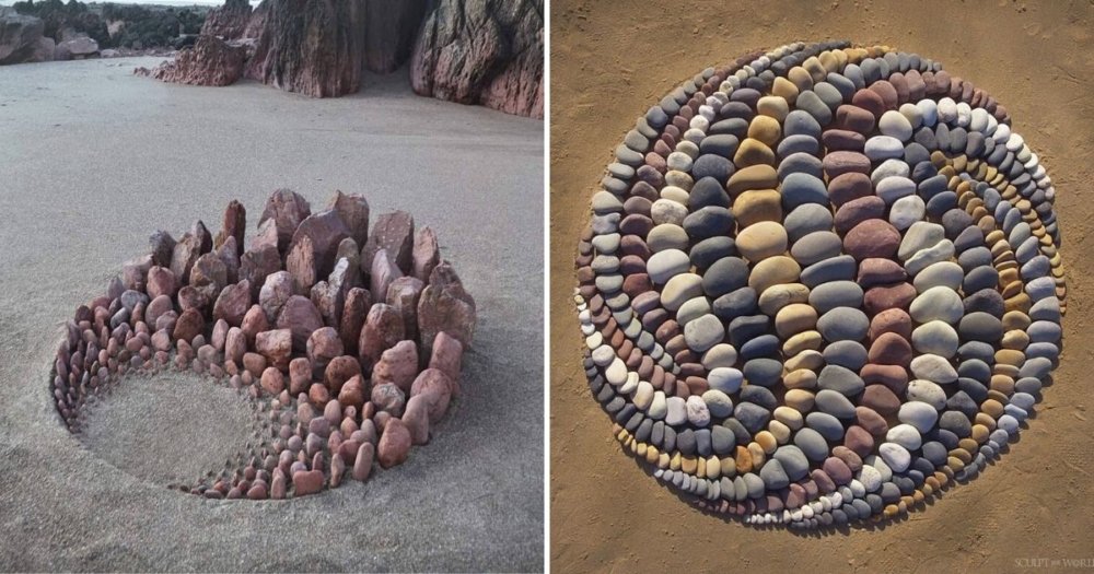 Stone mandalas: magnificent environmental artworks by Jon Foreman ...