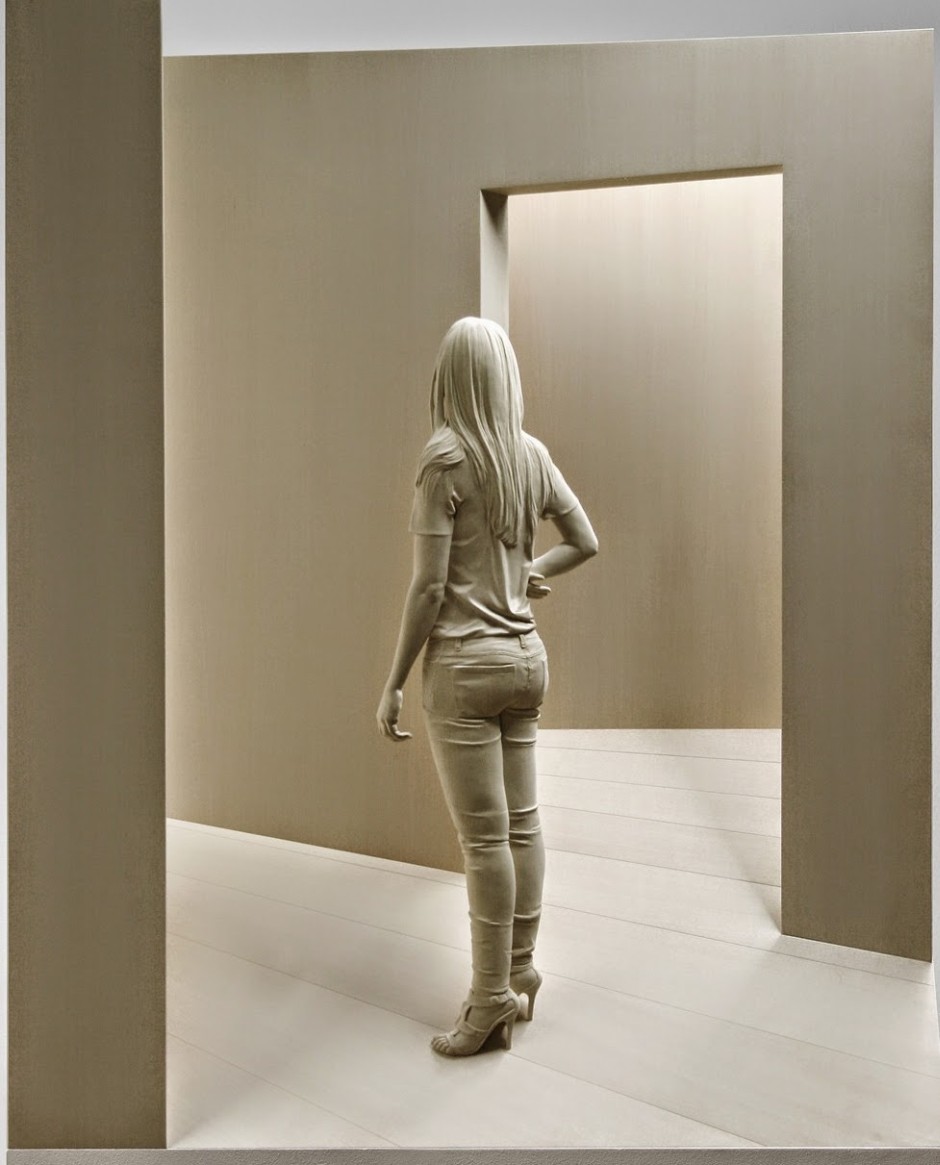 Magnificent Life Like Wooden Sculptures Hand Carved By Peter Demetz 9
