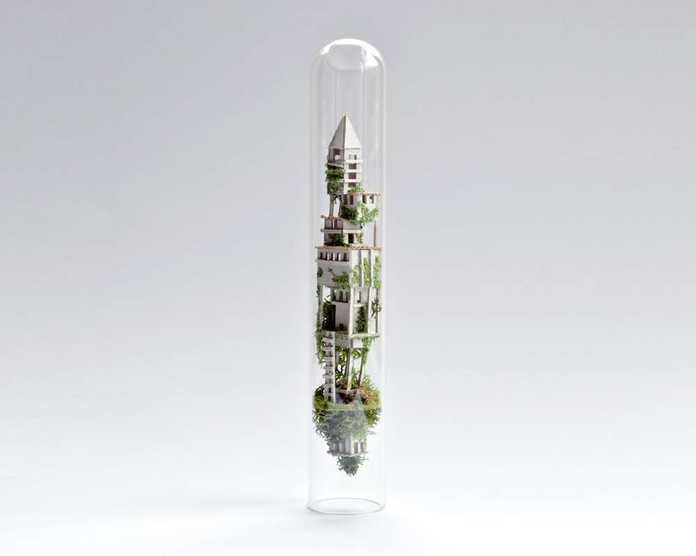 Micro Matter Mini Dioramas Inside Test Tubes By Rosa De Jong 10