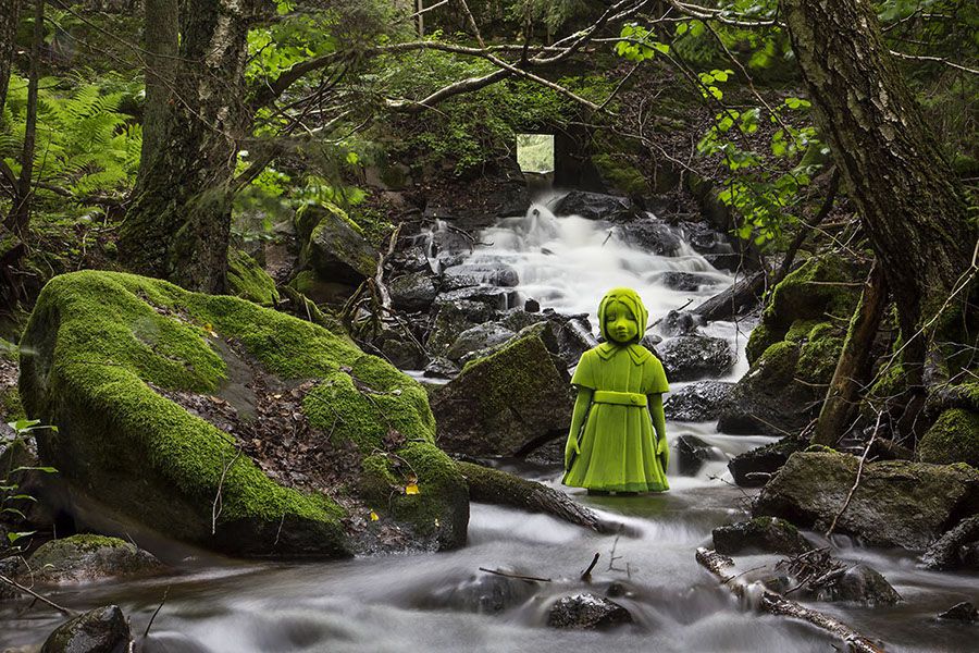 Moss People Sculptures Series By Kim Simonsson 1