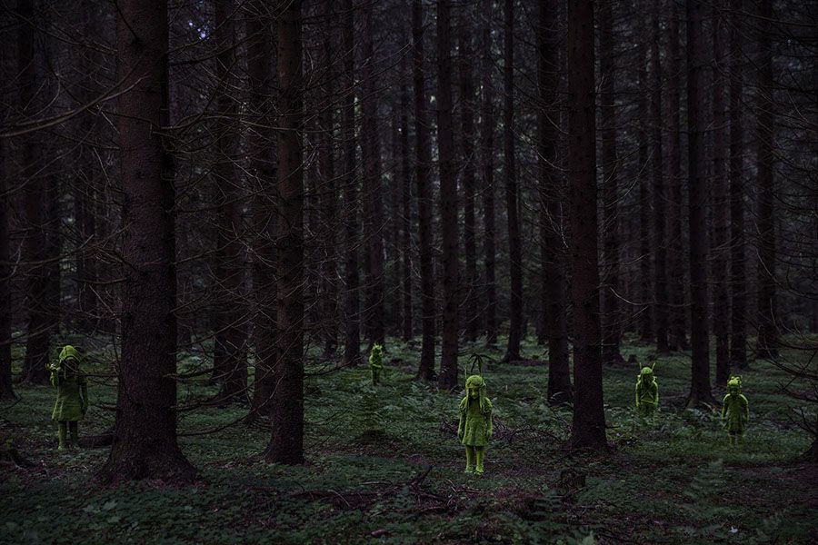Moss People Sculptures Series By Kim Simonsson 5