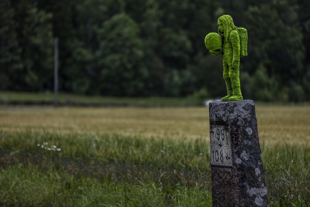 Moss People Sculptures Series By Kim Simonsson 8