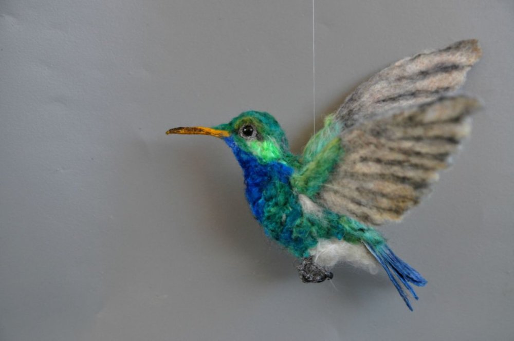 Needle Felted Animal Sculptures In Miniature By Daria Lvovsky 28