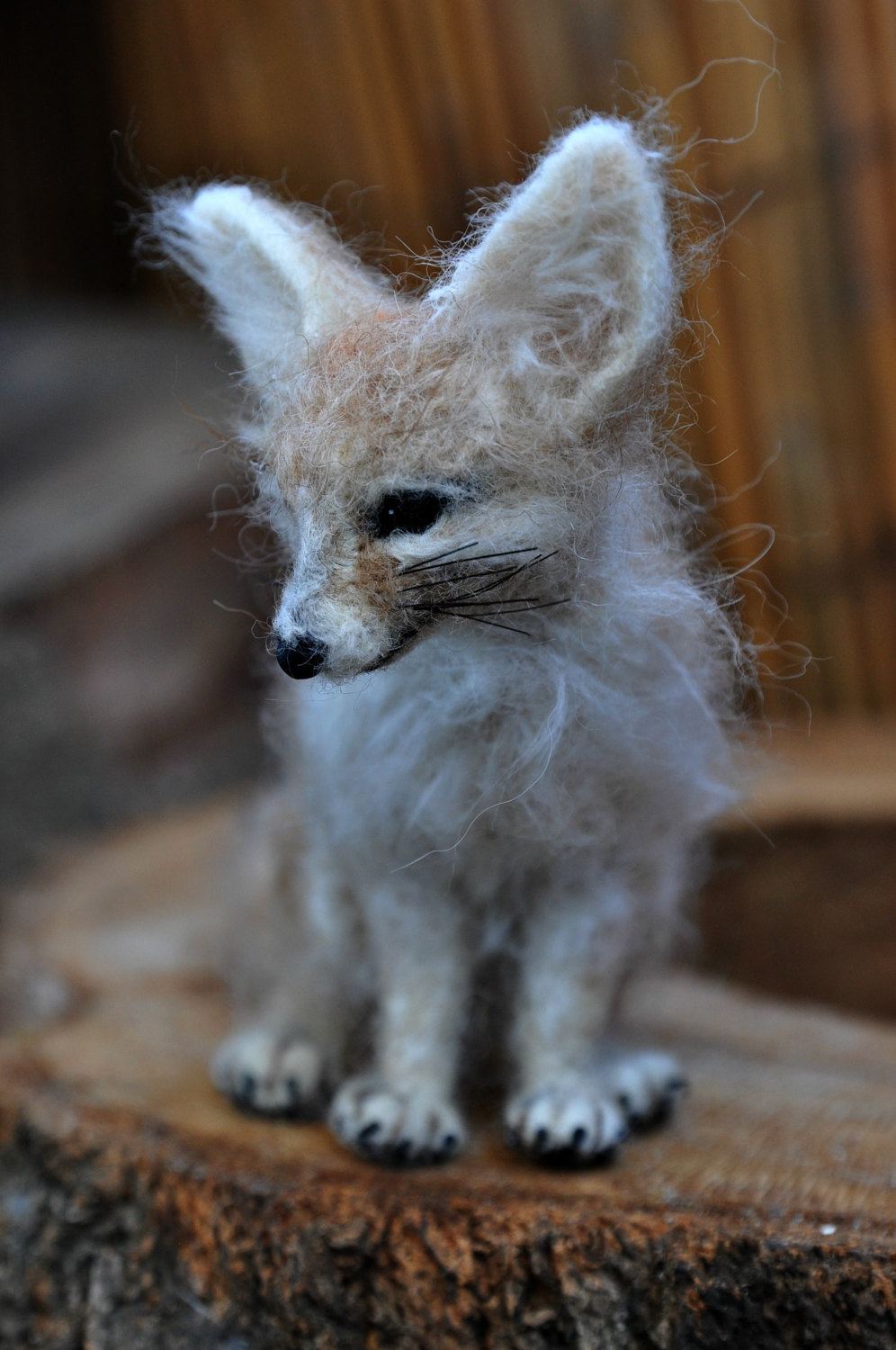Needle Felted Animal Sculptures In Miniature By Daria Lvovsky 22