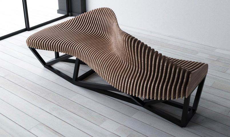 Organic Shaped Furniture By Parametric 15