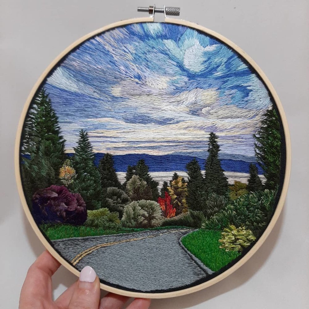 Painting With Thread The Outstanding Embroidery Art Of Miriam Shimamura 12