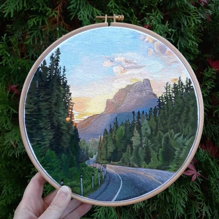 Painting with thread: the outstanding embroidery art of Miriam ...