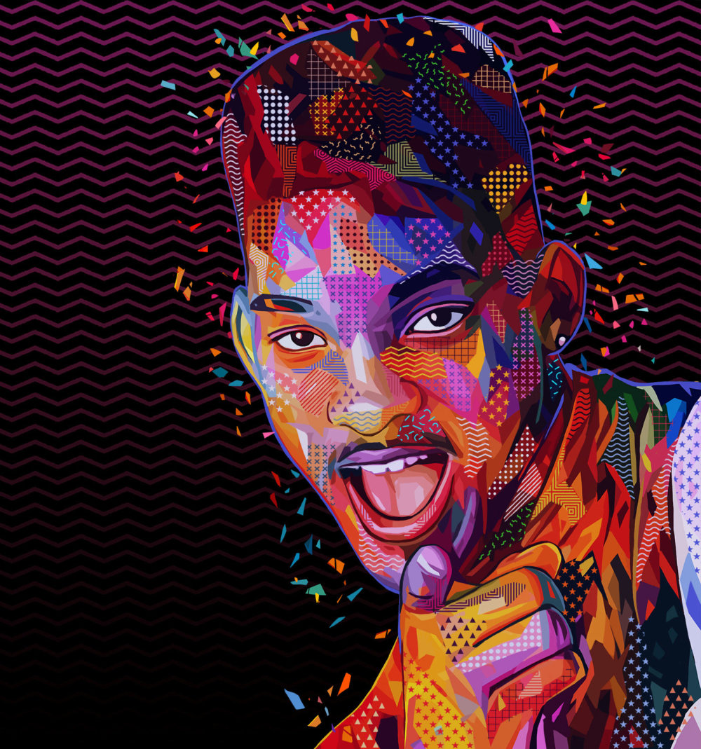 Pop Portraits Illustrations Of Pop Culture Icons In Colorful Patterns By Alessandro Pautasso 1