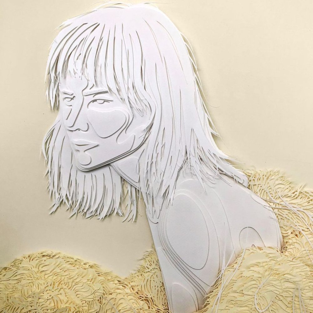 Stunning 3d Portraits And Illustrations Made Out Of Layered Paper Cuts By Ale Rambar 13