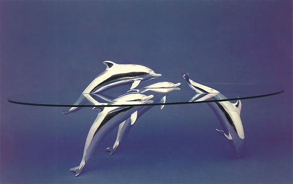 Stunning Sculptural Coffee Tables Of Animals Floating Through The Water Cleverly Designed By Derek Pearce 6