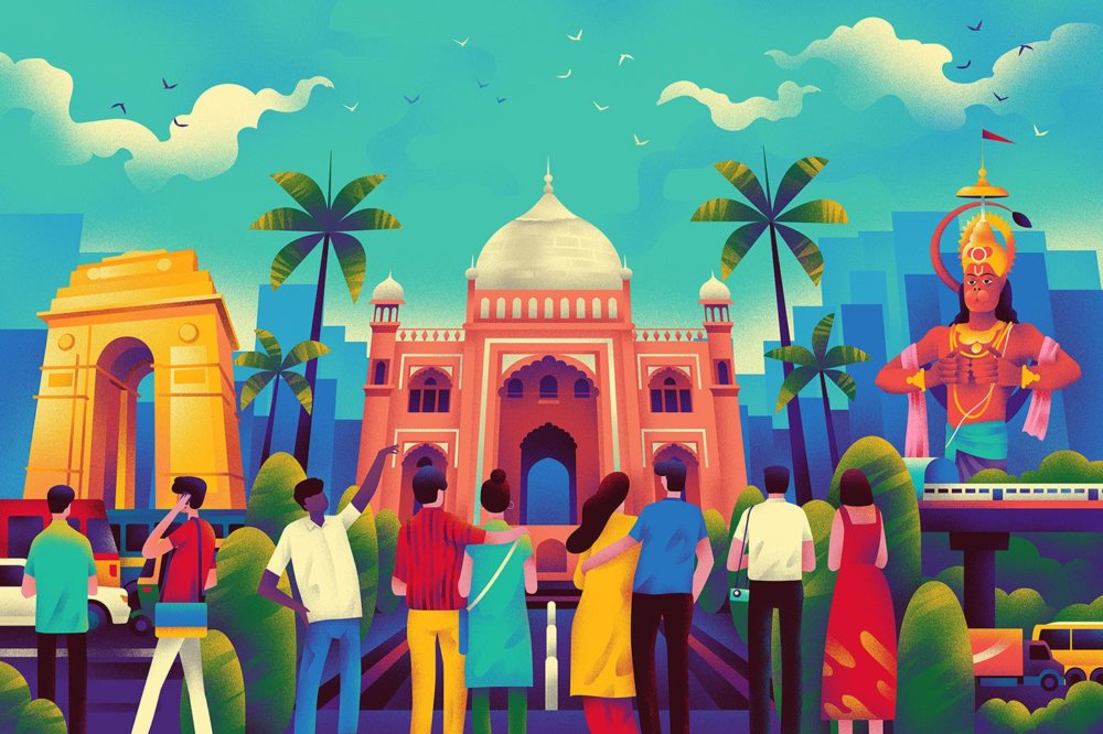 The Beauty Of Indian Culture In Illustrations By Muhammed Sajid 1