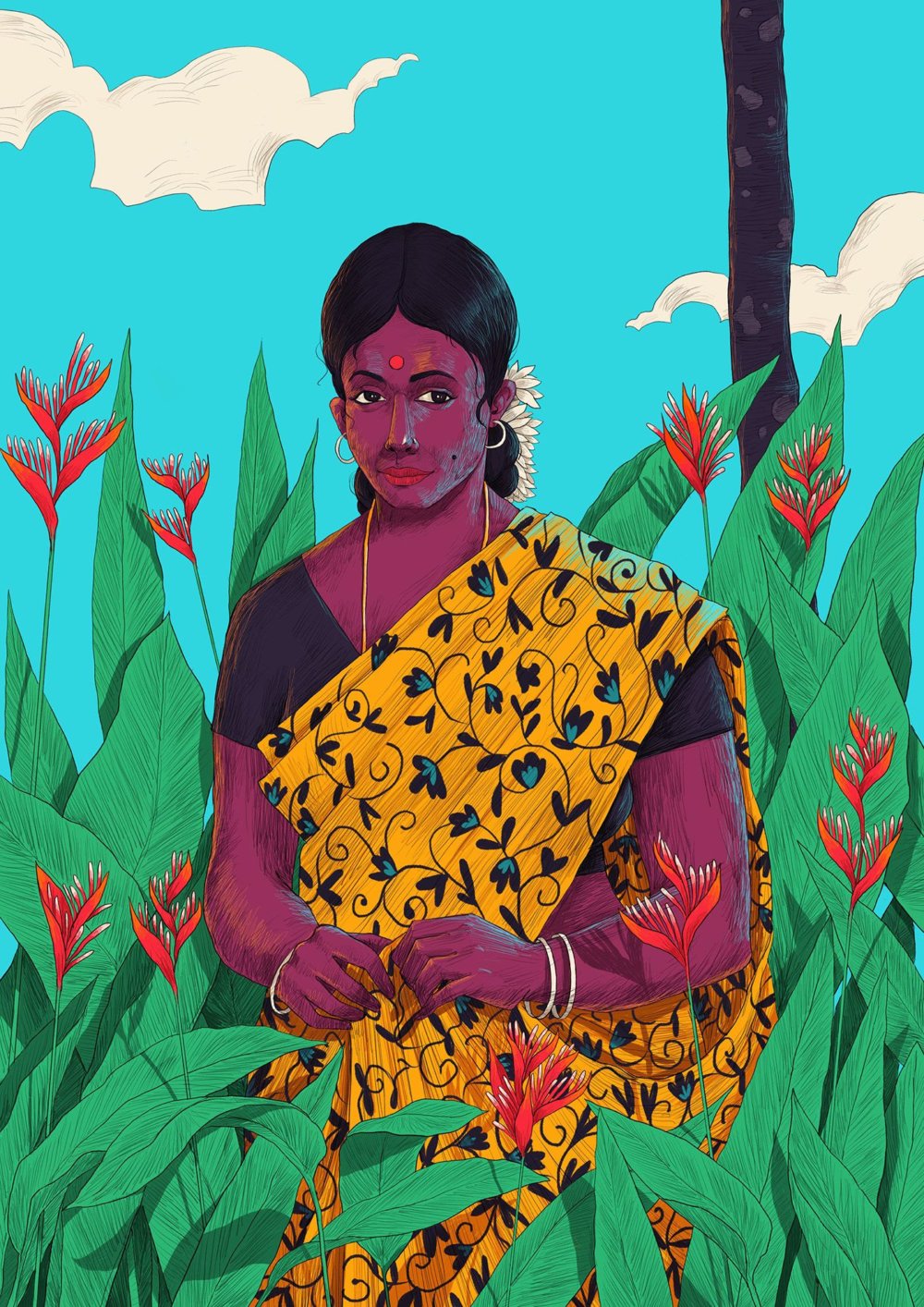 The Beauty Of Indian Culture In Illustrations By Muhammed Sajid 6