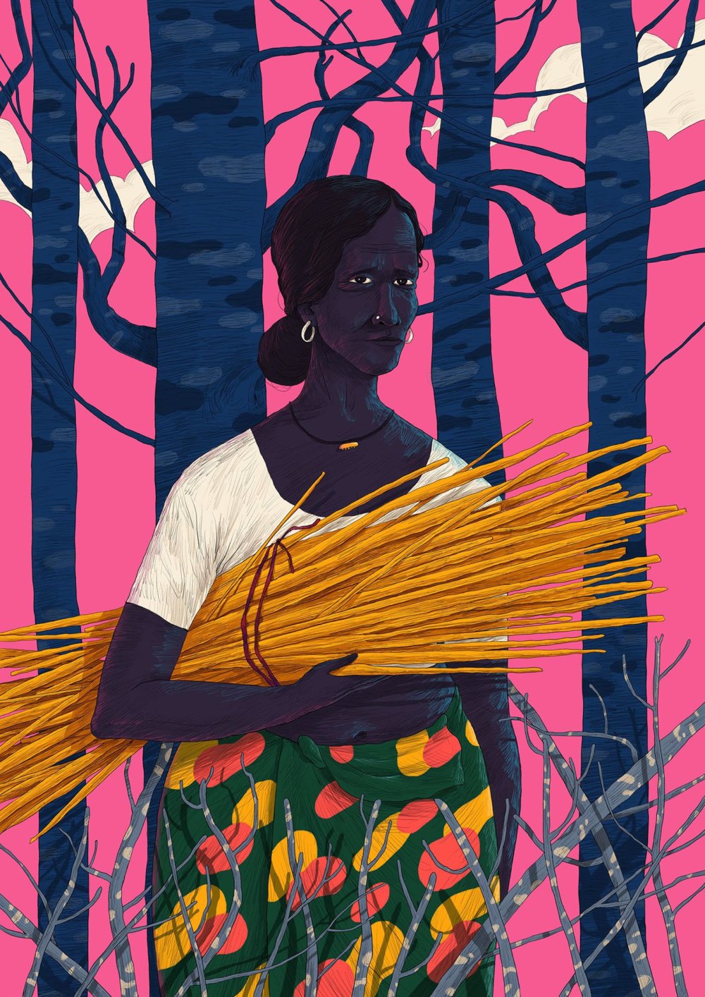 The Beauty Of Indian Culture In Illustrations By Muhammed Sajid 7