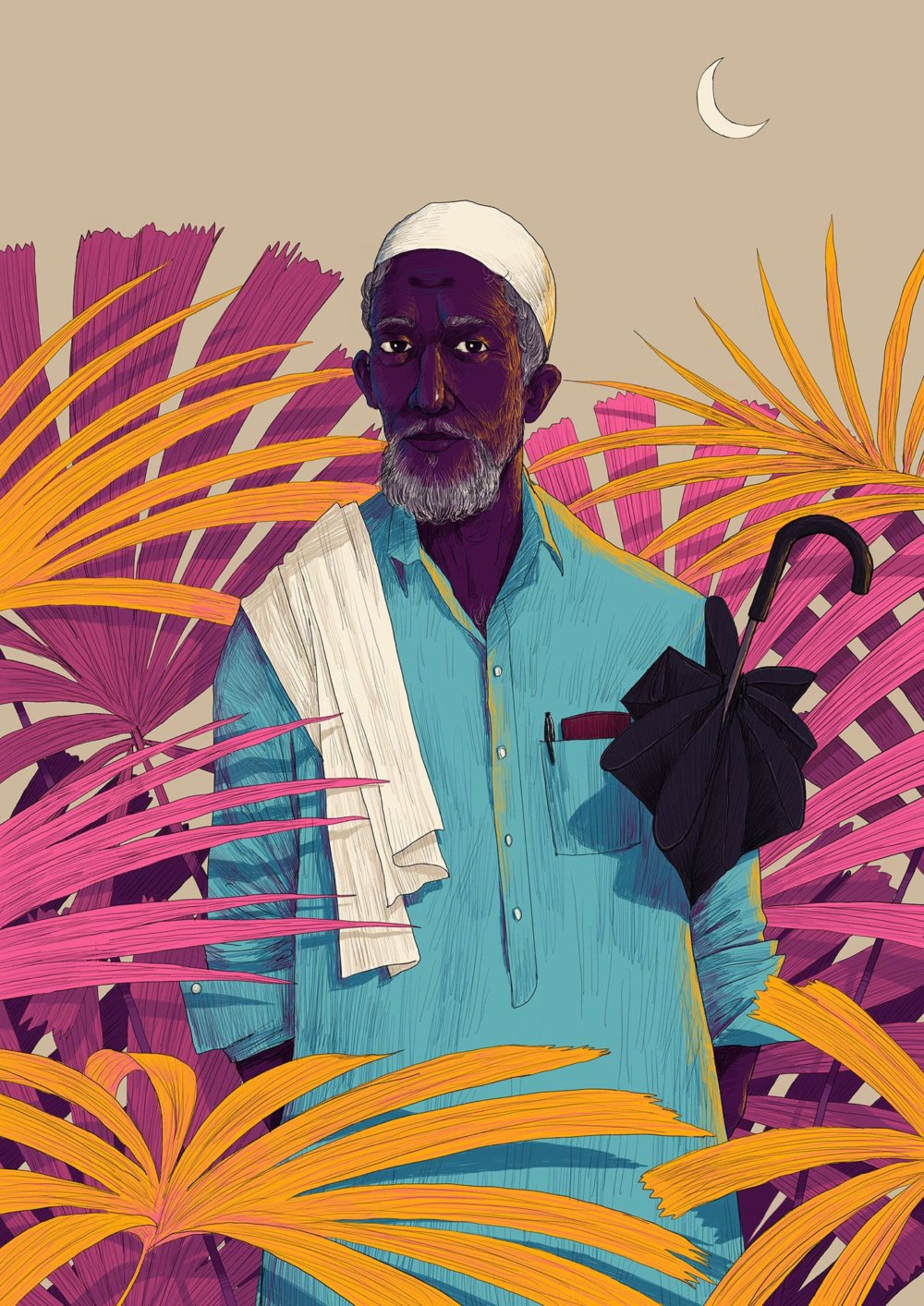 The Beauty Of Indian Culture In Illustrations By Muhammed Sajid 9