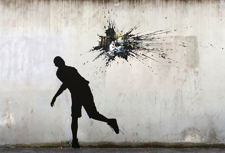 The Hidden Face Of Things The Poetic Street Art Of Pejac 13