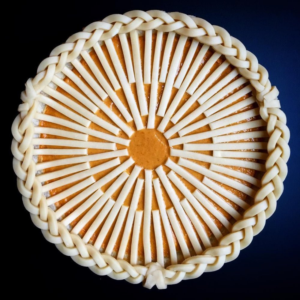 Wonderful Pies And Tarts Decorated With Geometric And Colorful Details By Lauren Ko 11