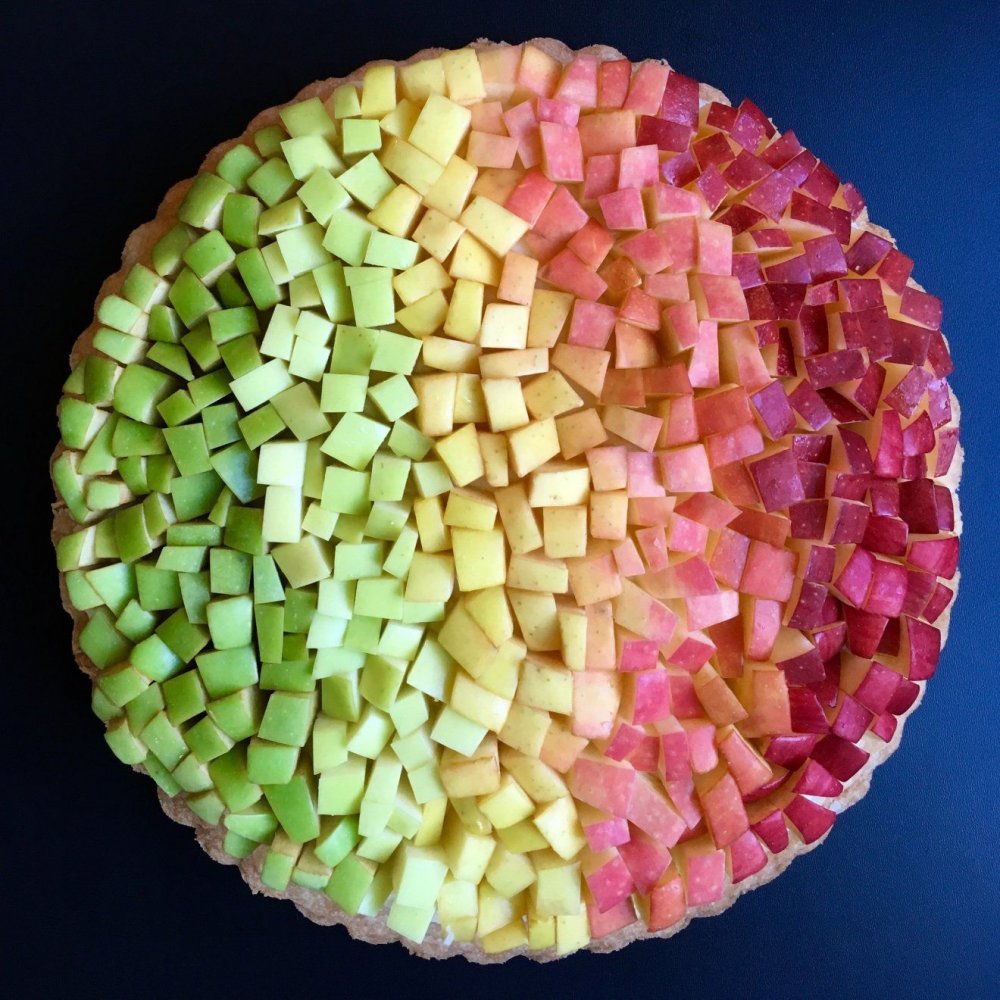 Wonderful Pies And Tarts Decorated With Geometric And Colorful Details By Lauren Ko 13